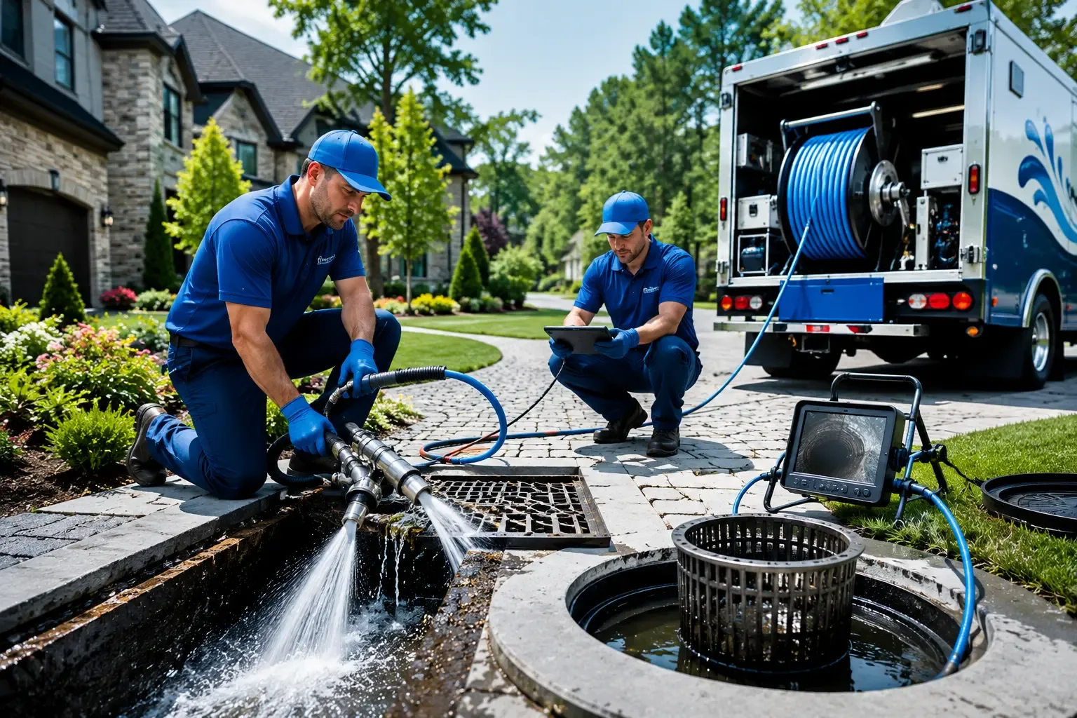Local outdoor drain cleaning professionals in Harman, WV